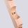 Deckenlampe Holz Glas G9 3-flammig 46 cm lang blendarm