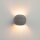Wandleuchte Up Down Beton G9 T:14 cm indirekt blendarm