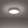 LED Deckenleuchte Aluminium Weiß 3000 K Ø30 cm blendarm