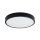 LED Deckenleuchte Schwarz Alu 3000 K Ø50 cm blendarm