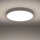 LED Deckenleuchte Weiß Alu 3000 K rund Ø60 cm blendarm