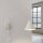 Wandleuchte Beige Stahl E14 Schalter Stecker H:30 cm