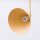 Wandleuchte Gold Stahl E14 Schalter Stecker T:61 cm