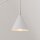 Wandlampe Weiß Stahl E14 Schalter Stecker Kabel H:30 cm