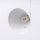 Wandlampe Weiß Stahl E14 Schalter Stecker Kabel H:30 cm