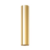 Deckenleuchte Stahl Gold GU10 B:6 cm rund Aufbau Spot