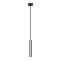 H&auml;ngelampe Stahl Chrom GU10 rund &Oslash;8 cm akzentuiert