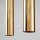 Pendelleuchte Gold Stahl GU10 2-flammig 30 cm lang