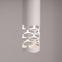 Stilvolle Wandleuchte mit Arm Weiß Stahl GU10 T:17 cm