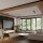 Deckenspot Holz Stahl Schwarz E27 flexibel 89 cm 4-flmg