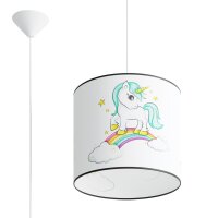 Hängelampe Kinder E27 Einhorn Jungen Mädchen...