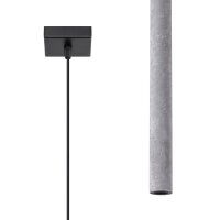 Runde Hängelampe Beton Grau G9 Ø3,5 cm...