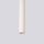 Runde Pendelleuchte Beige Stahl G9 L:19,5 cm 3-flammig