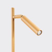 Tischleuchte flexibel Gold G9 43 cm Schreibtisch