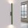 Up Down Wandlampe Olivgrün Stahl G9 H:50 cm indirekt