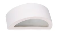 Up Down Wandleuchte Keramik Weiß E27 B:20 cm blendarm
