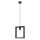 Skandinavische Hängelampe Holz Rahmen Wenge E27 L:24 cm