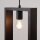 Skandinavische Hängelampe Holz Rahmen Wenge E27 L:24 cm