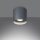 Deckenleuchte Aluminium Grau GU10 Ø12 cm rund Aufbau