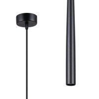 Runde Hängelampe Schwarz Stahl G9 Ø8 cm...