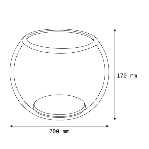 LED Akku Tischlampe Wachs dimmbar IP44 3000 K H:20 cm