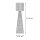LED Stehlampe Rattan Natur dimmbar IP54 H:137 cm