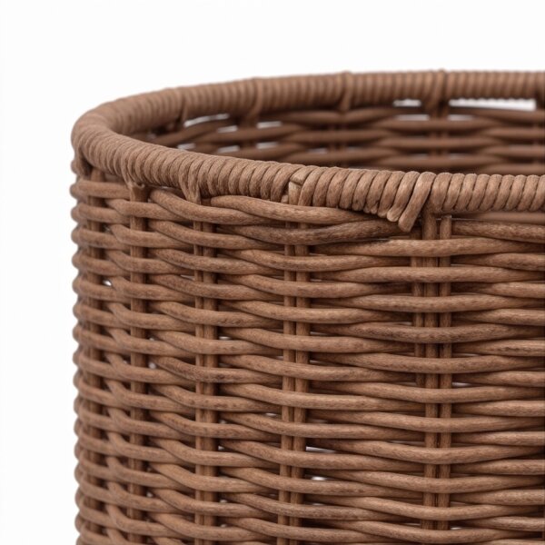 LED Akku Tischlampe dimmbar 3000 K IP54 Outdoor Rattan
