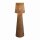Stehlampe Rattan Natur E27 IP54 109 cm Garten Außen
