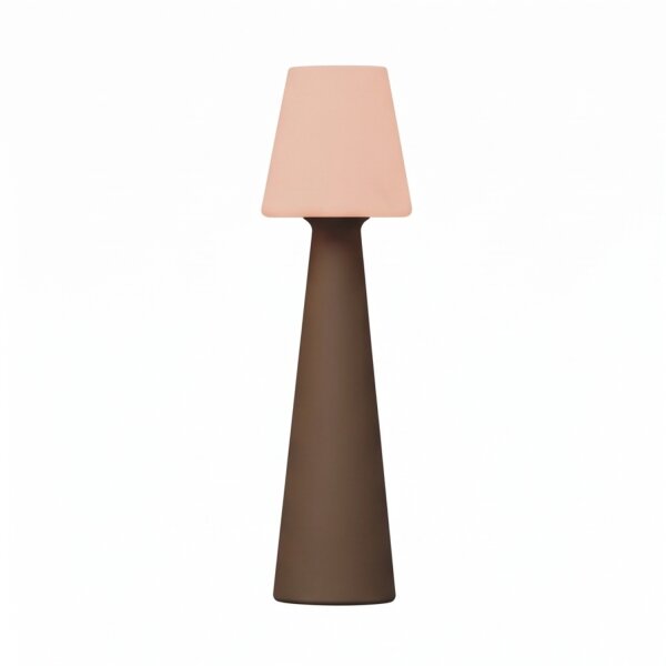 LED Akku Stehleuchte dimmbar IP65 3000-6500 K Taupe