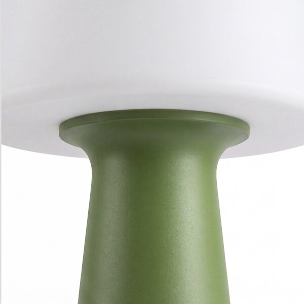 LED Akku Stehleuchte dimmbar IP65 3000-6500 K Olivgrün