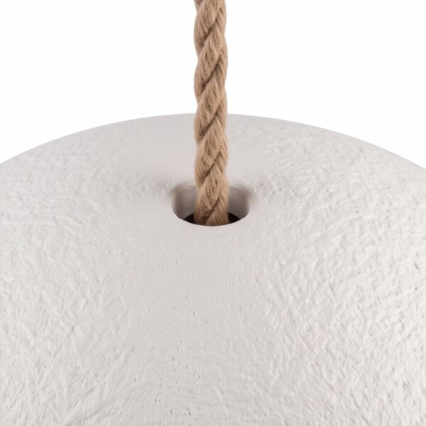 LED Akku Hängelampe Außen Beige dimmbar IP54 Ø38 cm 20h