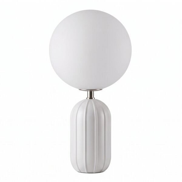 LED Akku Tischleuchte Beige IP54 dimmbar 3000 K 51 cm