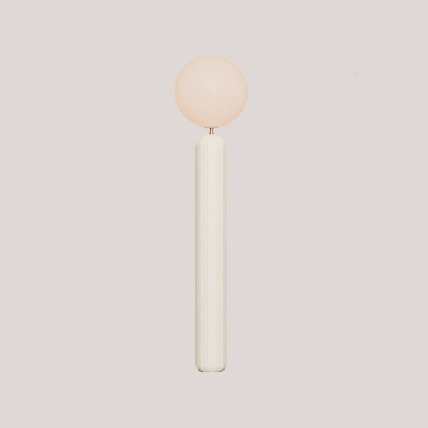 LED Akku Stehlampe dimmbar Beige IP54 3000 K 153 cm