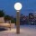 LED Akku Stehlampe dimmbar Olivgrün IP54 3000 K 153 cm