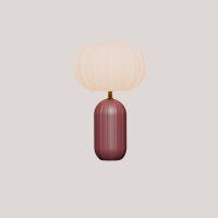 LED Akku Tischlampe Solar dimmbar Bordeaux IP65 3000K