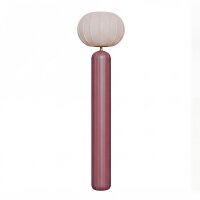 LED Solar Stehlampe Akku dimmbar Bordeaux IP65 3000 K