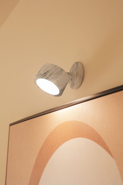 LED Akku Wandstrahler dimmbar flexibel Schalter 3000 K