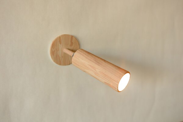 LED Akku Wandspot dimmbar flexibel Schalter 3000K Natur