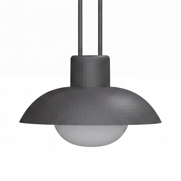 LED Akku Hängelampe dimmbar Anthrazit IP54 3000K Ø20cm