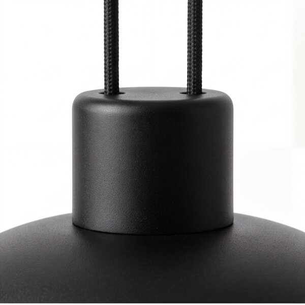 LED Akku Hängelampe dimmbar Anthrazit IP54 3000K Ø20cm