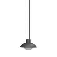 LED Akku Hängelampe dimmbar Anthrazit IP54 3000K...