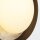 LED Wandlampe rund Ø 21,6 cm Alabaster Glas Metall 2825 K