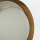 LED Wandleuchte rund Ø 21,6 cm Alabaster Glas Metall 2825 K
