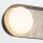 LED Wandlampe Alabaster Glas Metall B: 59,1 cm warmweiß