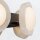 Pendelleuchte LED rund Ø 94,6 cm Metall Glas Alabaster