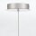 LED Pendelleuchte Kugelschirm Ø 22 cm Glas Metall 3000 K