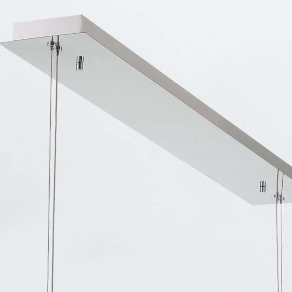 LED Hängeleuchte Metall Glas B: 142,1 cm groß Kugelschirm
