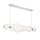 LED Hängeleuchte Metall Glas B: 142,1 cm groß Kugelschirm