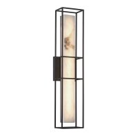 LED Wandleuchte Alabaster Metall 3000 K H: 61 cm IP44 Bad