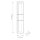 LED Wandleuchte Alabaster Metall 3000 K H: 61 cm IP44 Bad